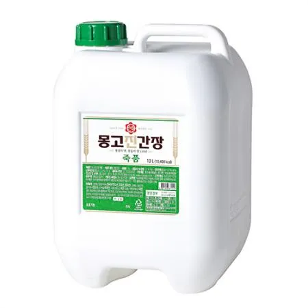 [부천몽고] 죽품 진간장 13L