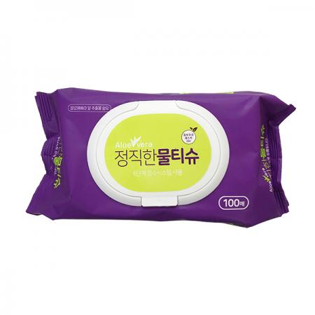 캡형물티슈(정직한)100매 푸디스트전용