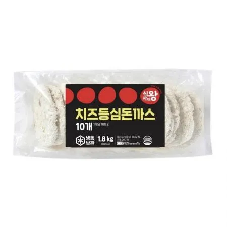 식자재왕 치즈등심돈까스 1.8kg
