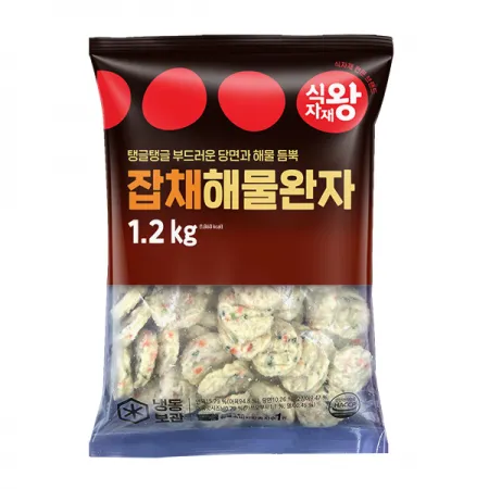 식자재왕 잡채해물완자1.2kg