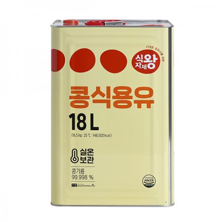 식자재왕 대두유 18L