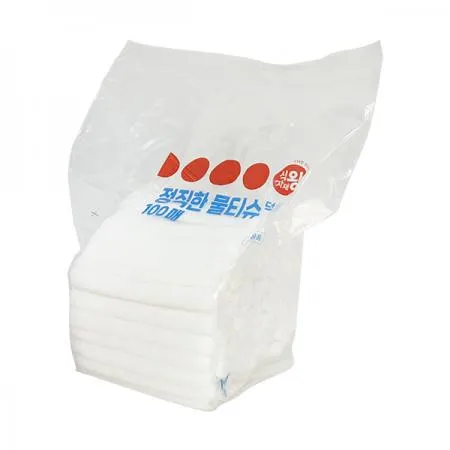 식자재왕 물티슈 덕용 200*180 400매 이미지