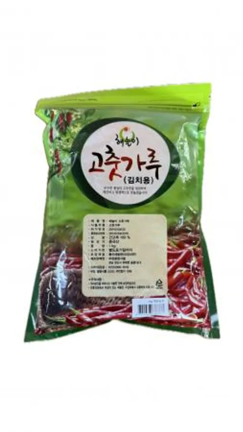 부원 해늘이 고춧가루 1kg 김치용(굵은 입자) 매운맛 이미지
