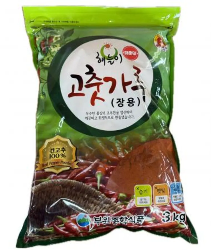 부원 해늘이 고춧가루 3kg 장용(가는 입자) 이미지
