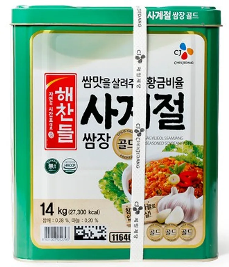 사계절쌈장 14kg 해찬들 1개 이미지