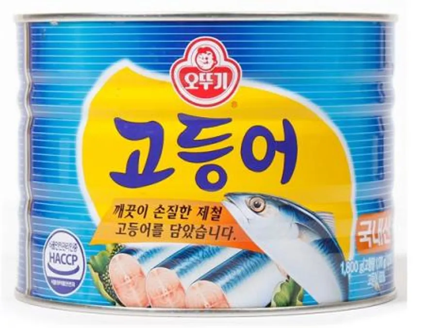 고등어(캔) 1.8kg 오뚜기 1개 이미지