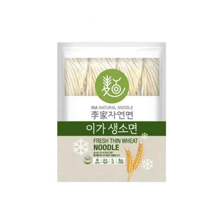 이가자연면 생소면 1kg x 10개입 / 50인분 생면 소면