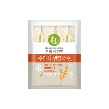 이가자연면 생 칼국수 냉장 1kg x 10개 50인분 / 생면 칼국수면