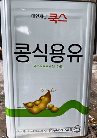 곰표 쿡스 콩식용유 18L/EA 대한제분
