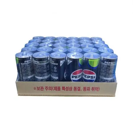 제로펩시콜라 라임향 245ml 30캔 업소용