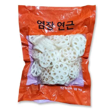 [당일출고] 오케이 삶은 염장연근 1kg