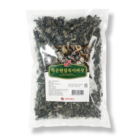 [당일출고] 오케이 작은 한잎 목이버섯 1kg 흑목이버섯