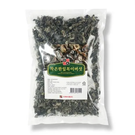 [당일출고] 오케이 작은 한잎 목이버섯 1kg 흑목이버섯