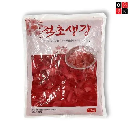 [당일출고] 초생강 적초생강 1.3kg 전국 최저가