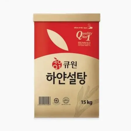 큐원 하얀설탕/백설탕 15kg