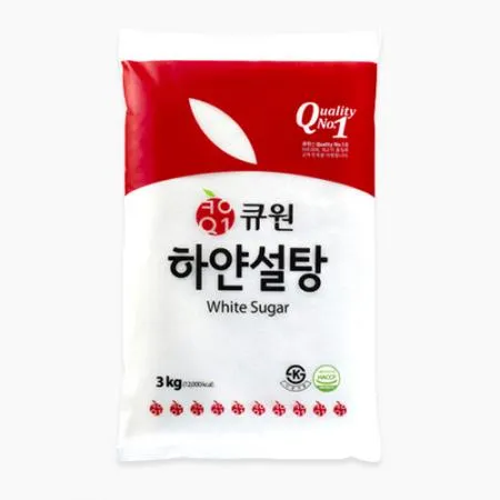 큐원 백설탕/하얀설탕 3kg