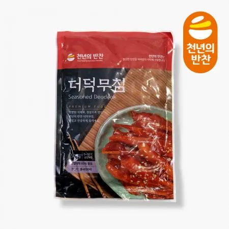 천년의반찬 더덕무침 500g