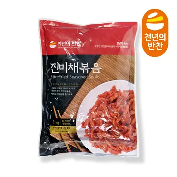 천년의반찬 진미채볶음 1kg 고추장진미채볶음 오징어채