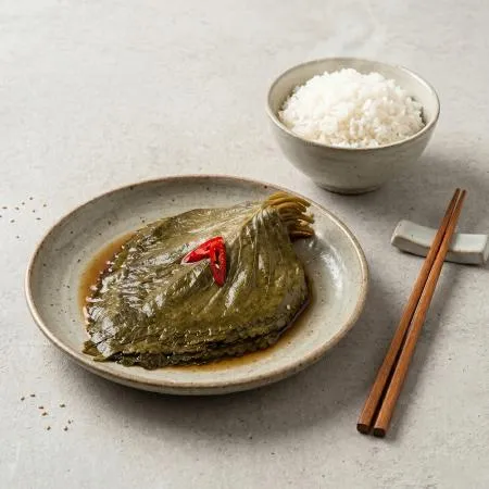 간장깻잎 1kg 절임 장아찌 깻잎김치 업소용 대용량 천년의반찬 이미지