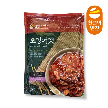 천년의반찬 오징어젓 1kg