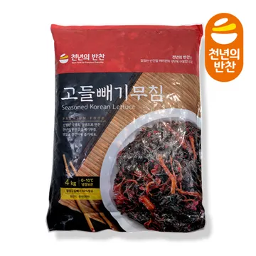 천년의반찬 고들빼기 무침 4kg