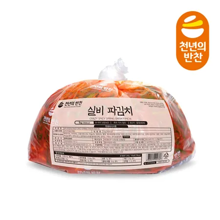 실비파김치 1kg 매운쪽파김치 천년의반찬