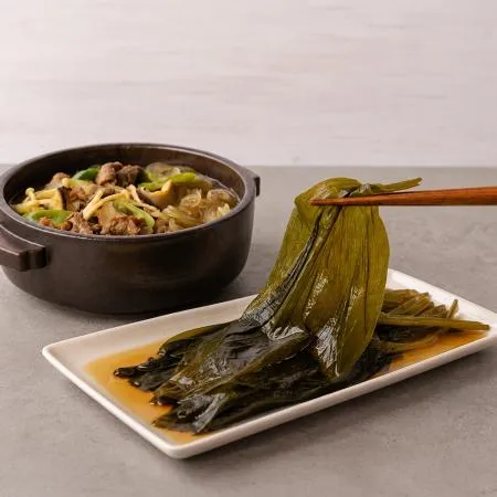 명이나물 장아찌 절임 1kg 명이나물장아찌 장아치 절임반찬 나물 산나물 천년의반찬 이미지