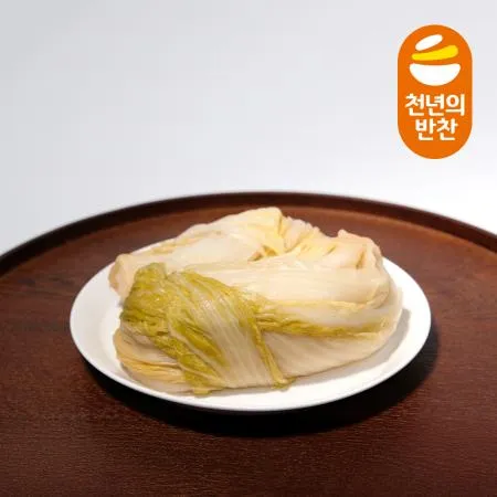 천년의반찬 씻은 묵은지 김치 10kg 횟집 백김치 업소용 씻은김치 김밥용