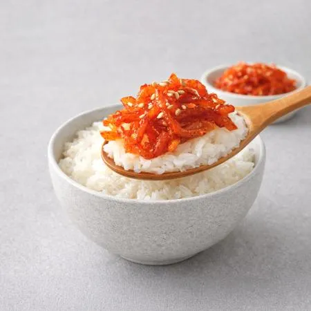 진미채볶음 1kg 고추장진미채볶음 오징어채 건오징어 건어물 진미채양념복 천년의반찬 이미지