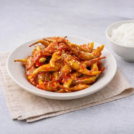 고추무침 1kg 양념고추지 고추지무침 고추 반찬