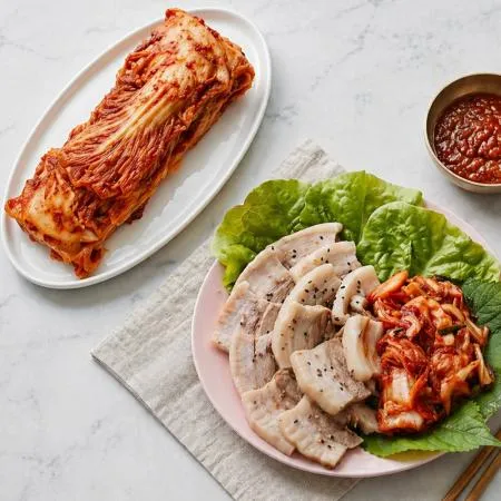 천년의반찬 숙성 실비김치 5kg 묵은지 찜 전골용 구이 숙성지 삼겹살 이미지