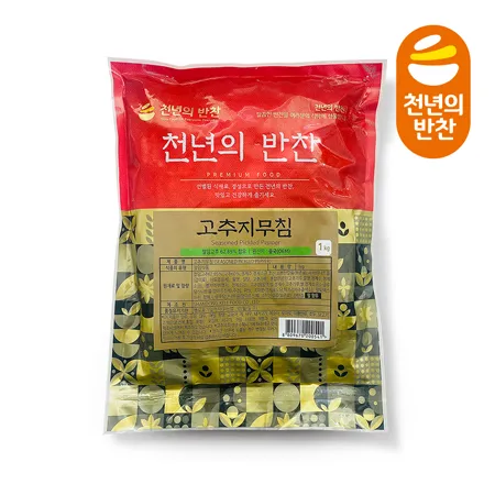 천년의반찬 고추무침 1kg