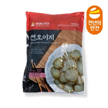 천년의반찬 썬오이지 1kg 오이지채