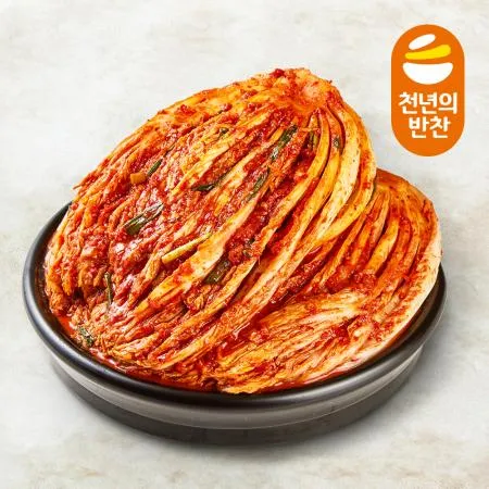 천년의반찬 숙성 실비김치 5kg 묵은지 찜 전골용 구이 숙성지 삼겹살