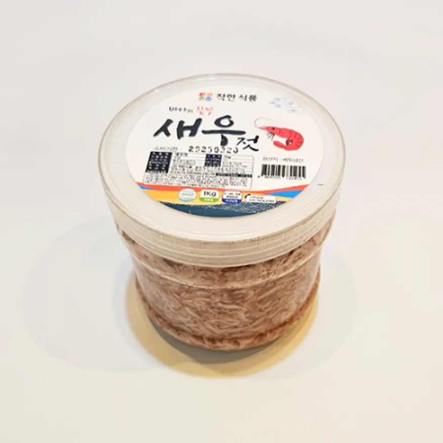 새우젓 베트남산 착한식품 1kg 업소용 대용량 젓갈 이미지