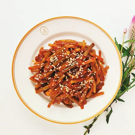 [맛찬]양념마늘쫑 착한식품 4kg x 3개 업소용 대용량 반찬 이미지