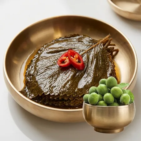 맛찬 매실청간장깻잎 착한식품 4kg 업소용 대용량 반찬