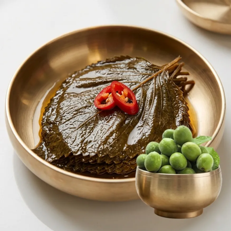 맛찬 매실청간장깻잎 착한식품 4kg 업소용 대용량 반찬 이미지