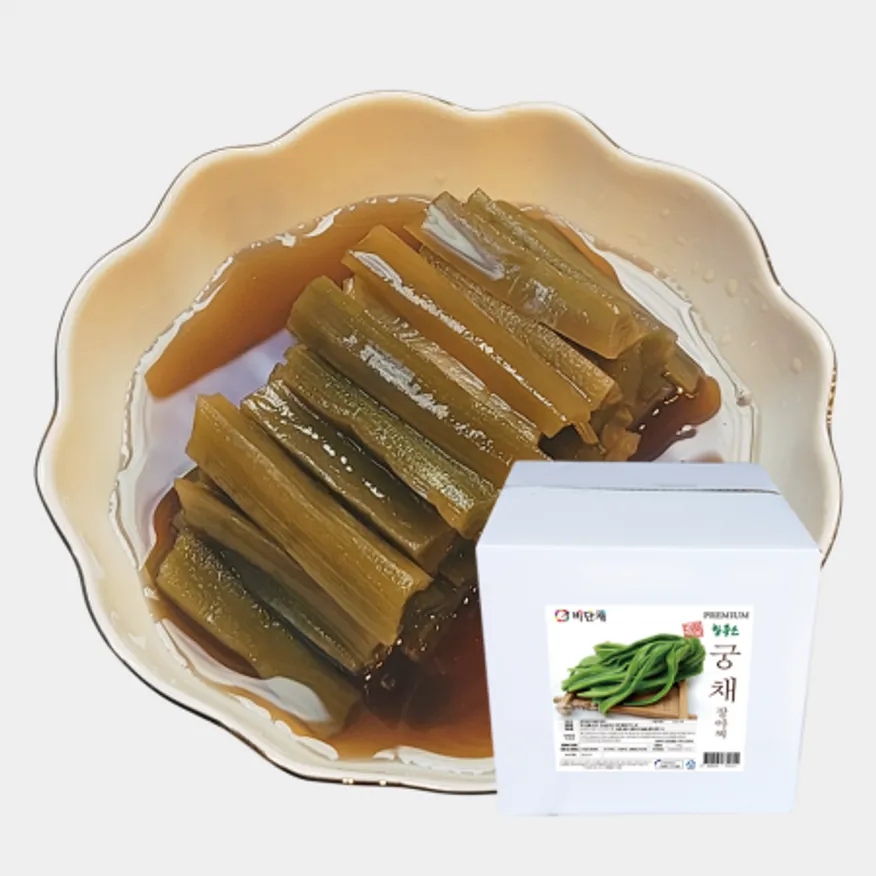 참좋은 궁채장아찌 10kg 업소용 대용량 반찬 이미지