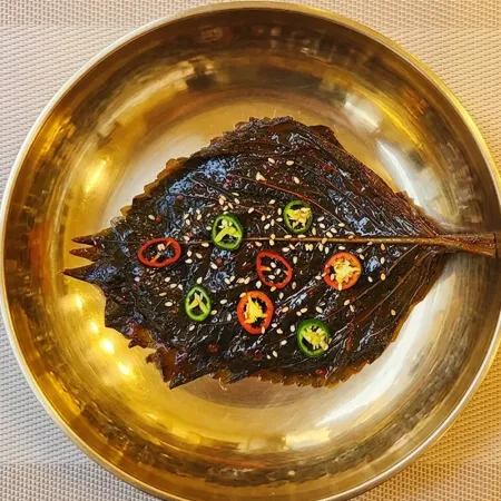 양념깻잎 착한식품 4kg 업소용대용량 반찬