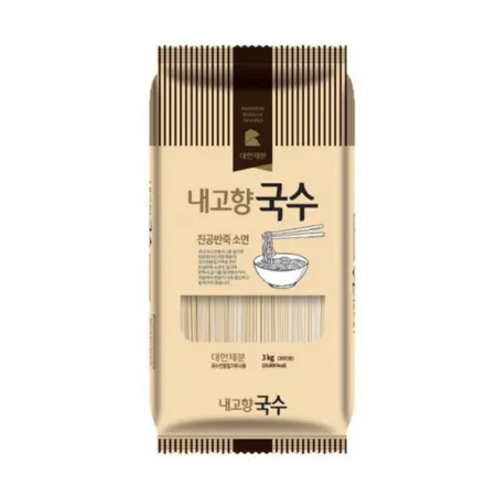 비단채 물회육수 10kg + 곰표소면 3kg x 4개 이미지