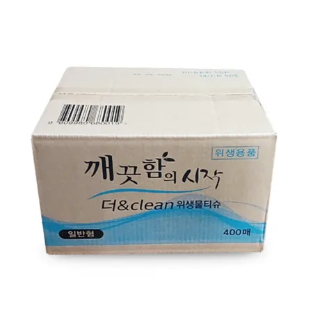 업소용 일회용 개별포장 물티슈 400매 이미지
