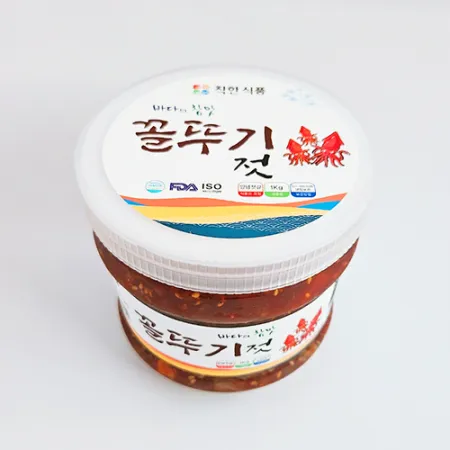 [맛찬]꼴뚜기젓갈 착한식품 1kg 업소용 대용량 젓갈 이미지