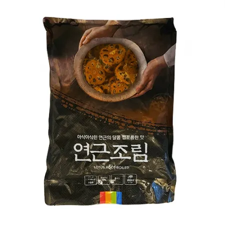 [맛찬]연근조림 착한식품 4kg 업소용 대용량 반찬 이미지
