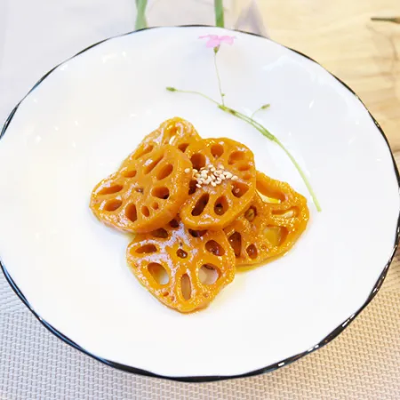 [맛찬]연근조림 착한식품 4kg 업소용 대용량 반찬 이미지