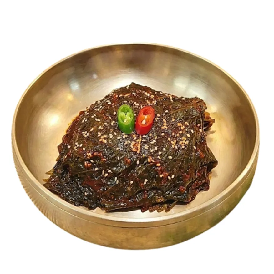 양념깻잎 착한식품 4kg 업소용대용량 반찬 이미지