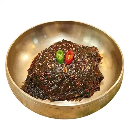 양념깻잎 착한식품 4kg 업소용대용량 반찬 이미지