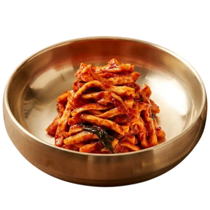 무말랭이무침 착한식품 4kg x 3개 업소용대용량 반찬 이미지