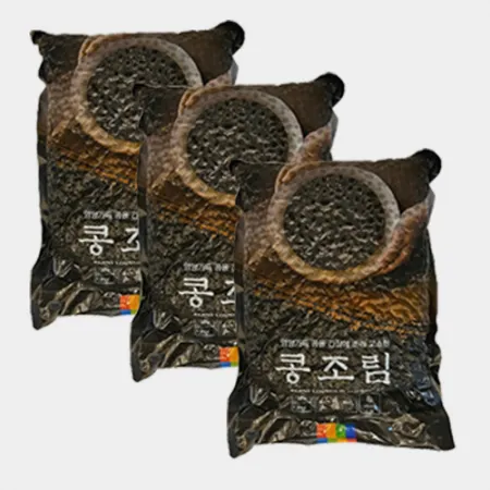 콩조림 착한식품 4kg x 3개 업소용 대용량 반찬