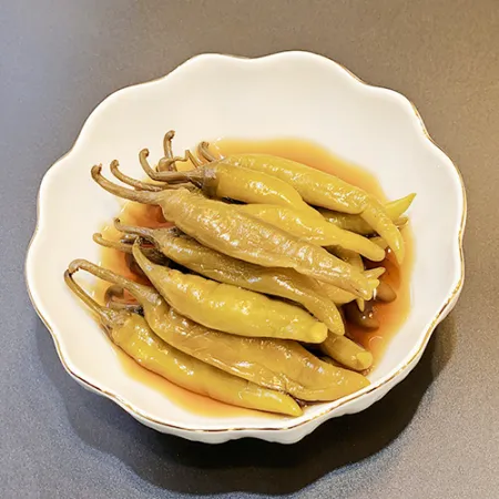 간장고추 착한식품 4kg 업소용 대용량 반찬 이미지